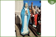Madonna della Pace Colorata h. cm. 82 776 139,00€
